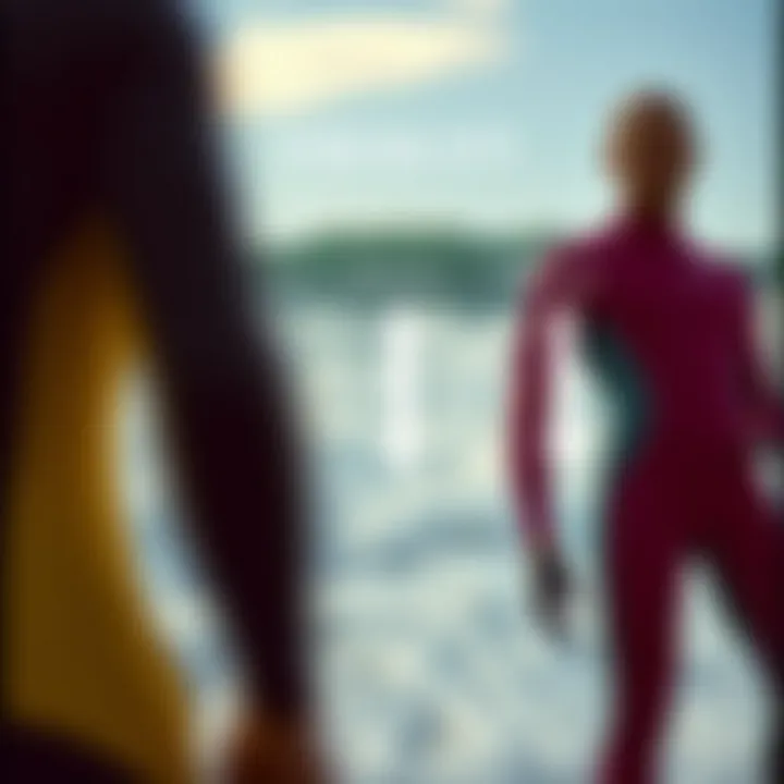 Graphic showing factors influencing wetsuit fit