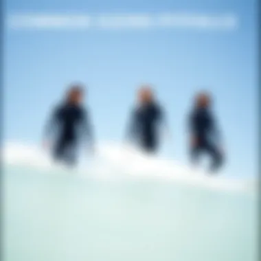 Illustration of common sizing mistakes in wetsuits