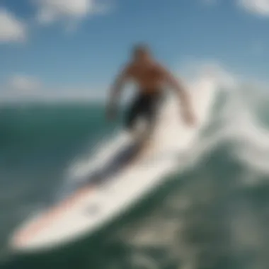 Innovative Adaptive Surfboard Design Innovative adaptive surfboard showcasing unique design features