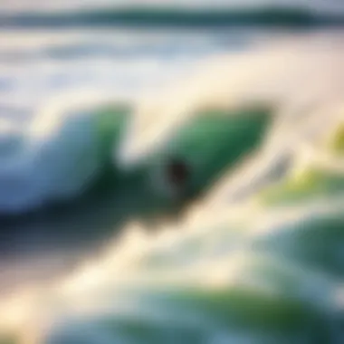 Surfers Conquering the Waves Surfers tackling the challenging waves of Bells Beach