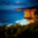 A breathtaking view of Bells Beach during the Rip Curl Pro