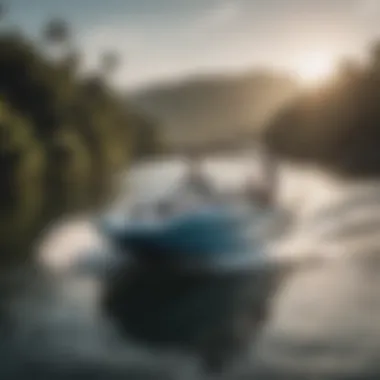 Comfort and Functionality in Wakesurf Boats Interior of a budget-friendly wakesurf boat