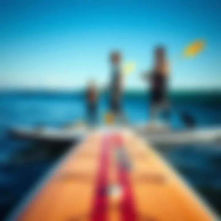 Exploring Paddle Board Dimensions A variety of paddle board dimensions showcased