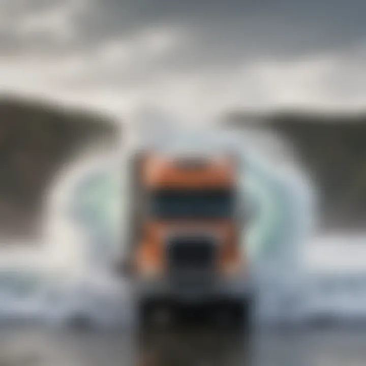 Visual guide on how truck width affects surfing experience