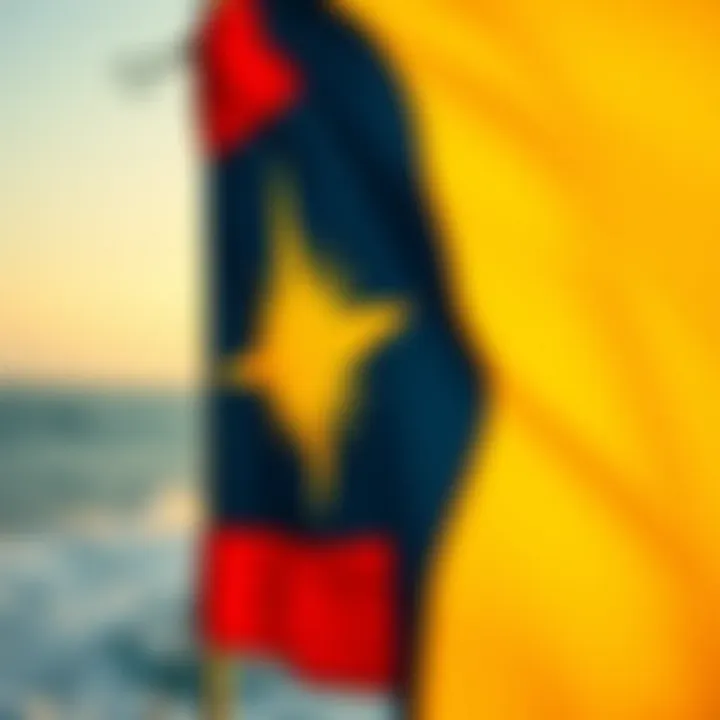 Understanding Color Symbolism An illustration depicting the color symbolism in maritime signal flags