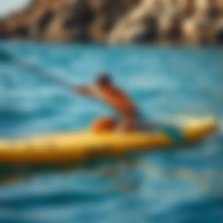 Selecting Your Ideal Paddle Board Size Infographic on selecting the ideal paddle board size