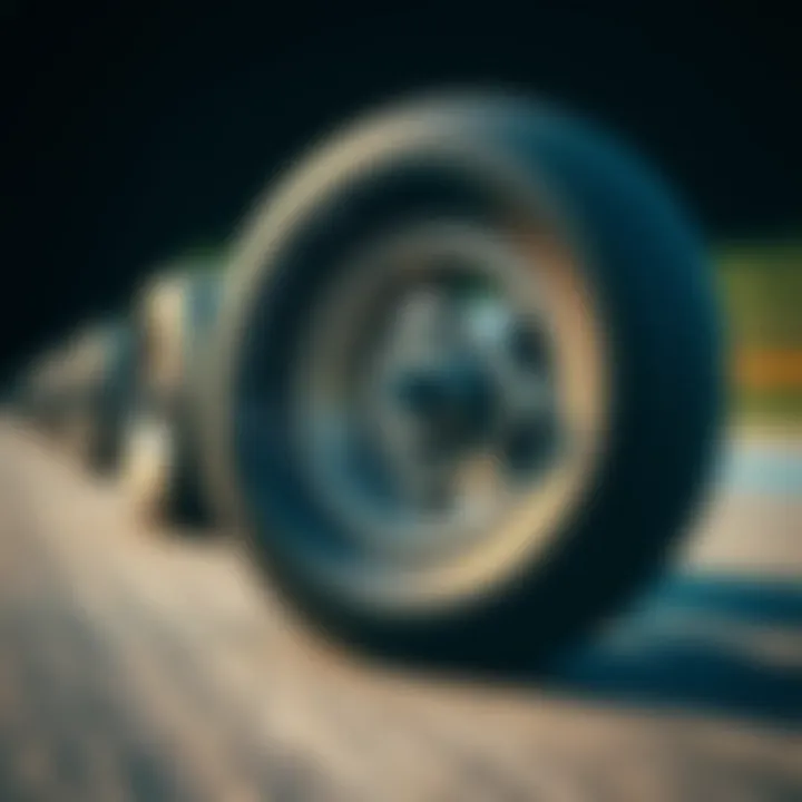 Impact of Wheels on Riding Experience Illustration of longboard wheels affecting riding experience