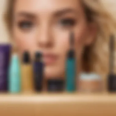Comparison of Tarte Sea Surfer Curl Mascara with Competitors Tarte Sea Surfer Curl Mascara displayed alongside competitive products for comparison