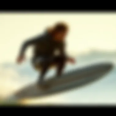 Longboard rider demonstrating different riding styles