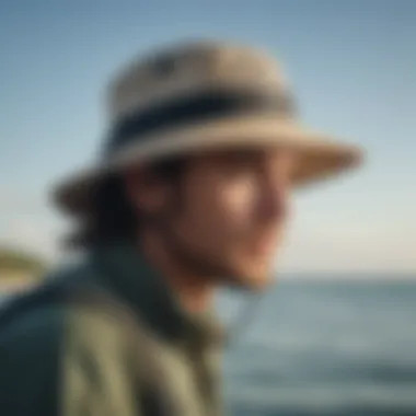 Functional Fishing Hat with Ventilation Functional fishing hat with ventilation and adjustable features