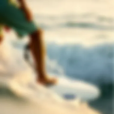 Riding the Waves on a CWB Surfboard An action shot of a CWB surfboard riding the waves with a surfer expertly maneuvering