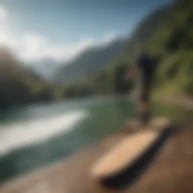 Perfect Locations for Freeride Longboarding Adventures Scenic view of a renowned freeride location surrounded by nature