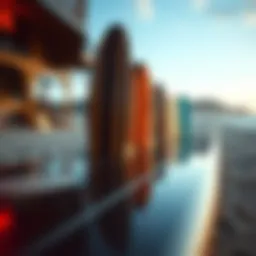 Diverse shapes of longboard decks