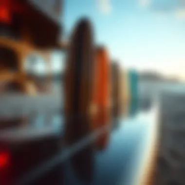 Diverse shapes of longboard decks