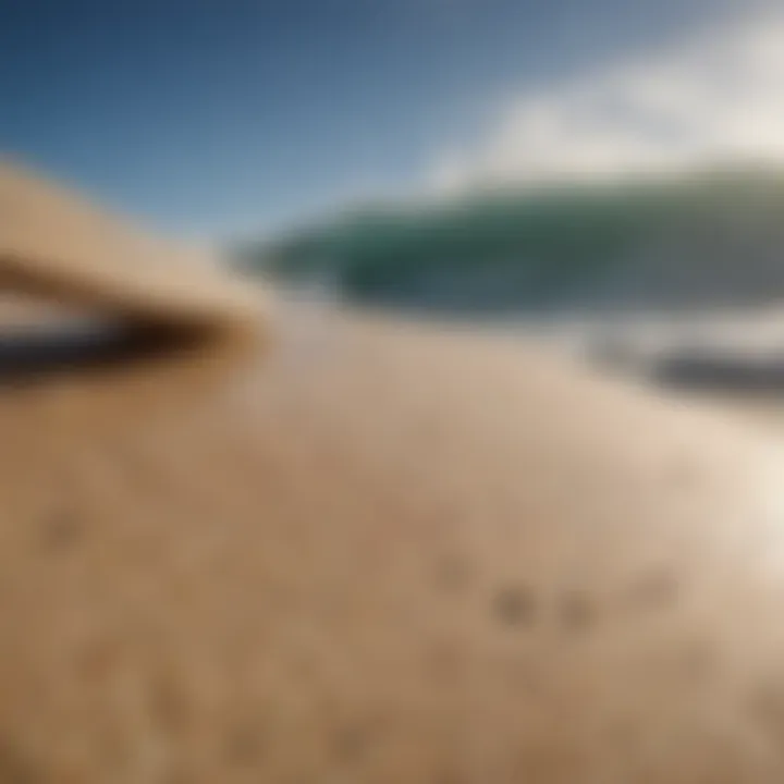 A close-up of diverse materials used in the construction of Meyer skimboards.