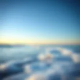 The Therapeutic Essence of Ocean Water A serene beach scene highlighting the therapeutic quality of ocean water