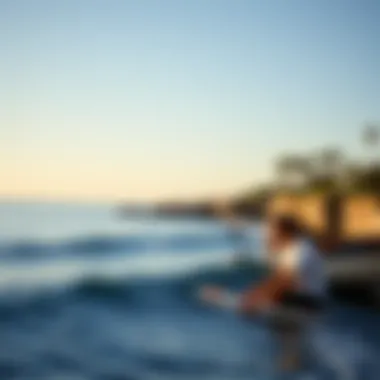 La Jolla Cove Serenity Calm waters at La Jolla Cove, ideal for beginners