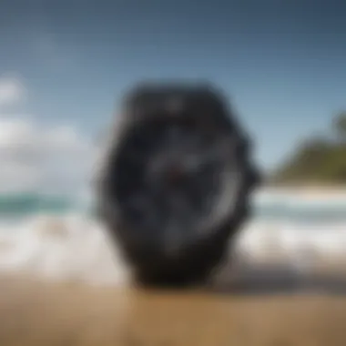 Rip Curl digital watch showcasing innovative features