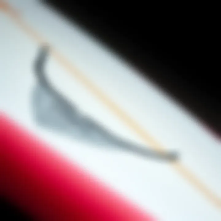 Features of a Softboard Close-up of a softboard with detailed design showcasing its features