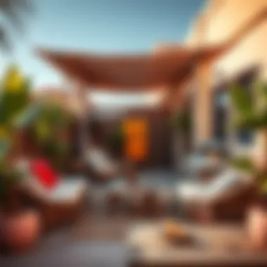 Outdoor Relaxation Space at Surf Hostel Cabo Relaxing outdoor area of Surf Hostel Cabo, perfect for unwinding after a surf session