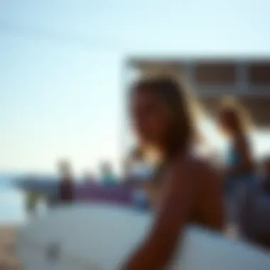 Wilmington's surf community gathering