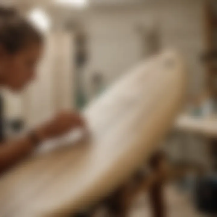 Eco-friendly surfboard shaping practices promoting sustainability in surfboard design