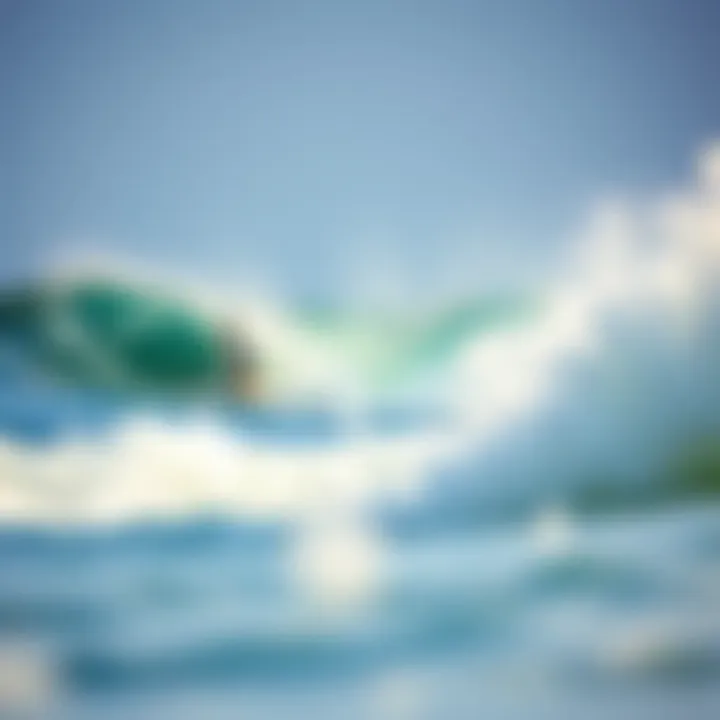 Vibrant Wave Action at Surfline Venice Beach Surfline Venice Beach showcasing vibrant wave action