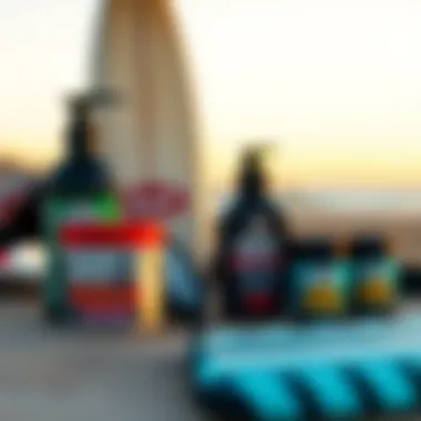 Diverse Surfboard Wax Options Available Variety of surfboard wax products