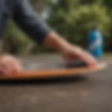 Essential Maintenance for Longboard Fins Maintenance tips for longboard fins laid out visually