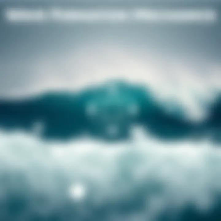 Wave Formation Mechanics Illustration depicting the mechanics of wave formation and barreling.