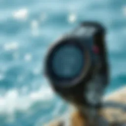 Garmin Instinct Surf showcasing its rugged design