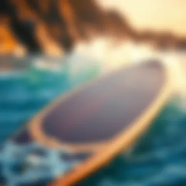 Cutting-Edge Surfboard Designs Innovative surfboard designs tailored for the Swiss wave experience, showcasing advanced materials.