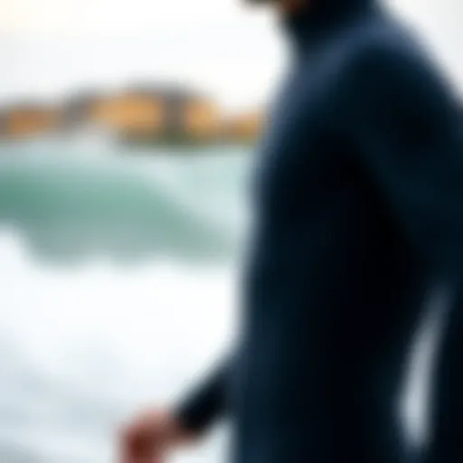 Material Textures and Thickness in Wetsuits High-performance wetsuit showcasing material textures and thickness options