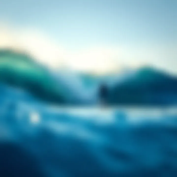 A high-tech wave pool with perfect artificial waves