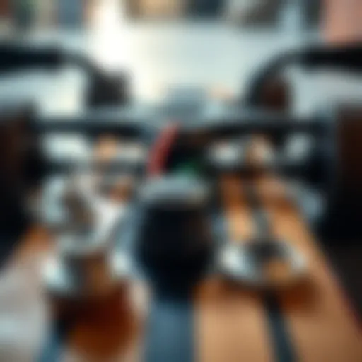 Close-up of esk8 longboard components