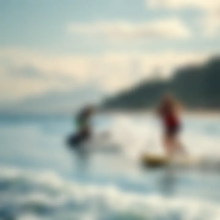 Ideal Jet Boarding Location with Scenic Views Scenic beach location ideal for jet boarding enthusiasts