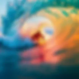 A breathtaking surf moment captured in vibrant colors.