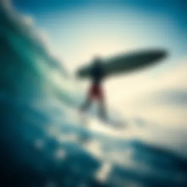 Surfing Technique Tutorial An engaging tutorial video showcasing surfing techniques on a beach.