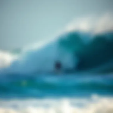 A breathtaking surf spot during optimal conditions, highlighted by Surfline Pro's forecasts.