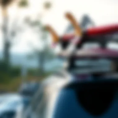 User-Friendly Installation of Thule Surfboard Rack User-friendly installation of a surfboard rack