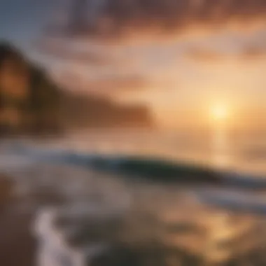 Stunning Sunset at Uluwatu A vibrant sunset at Uluwatu, highlighting the stunning landscape