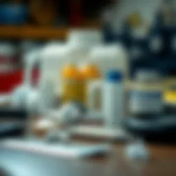 Essential components of a fiberglass repair kit