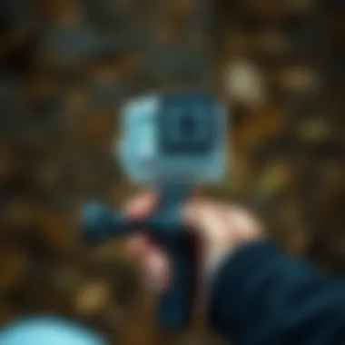 GoPro Handler Ergonomic Grip The GoPro Handler showcasing its robust grip and ergonomic design