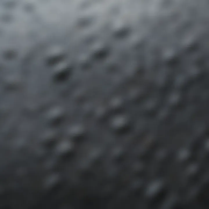 Close-up of premium wetsuit material showcasing texture and durability