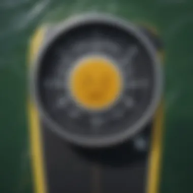 Paddle board with marked weight capacity indicator