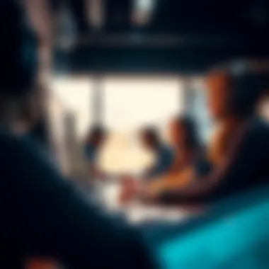 Customer support team assisting clients via multiple channels