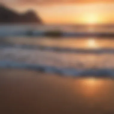 Captivating Sunset at Los Barriles Beach Stunning sunset view over the ocean in Los Barriles