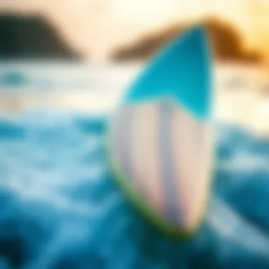 Eco-friendly surfboards made from sustainable materials