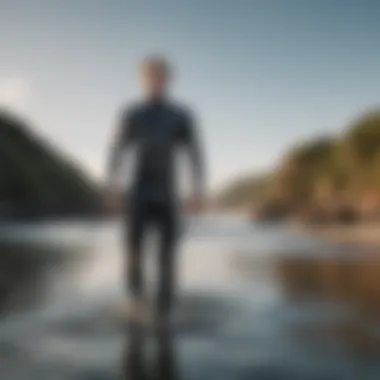 Sustainable Choices in Wetsuit Manufacturing An eco-friendly wetsuit made from sustainable materials