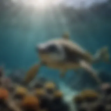 Underwater Wonders of Laguna A vibrant underwater scene showcasing marine life crucial to Laguna's ecosystem